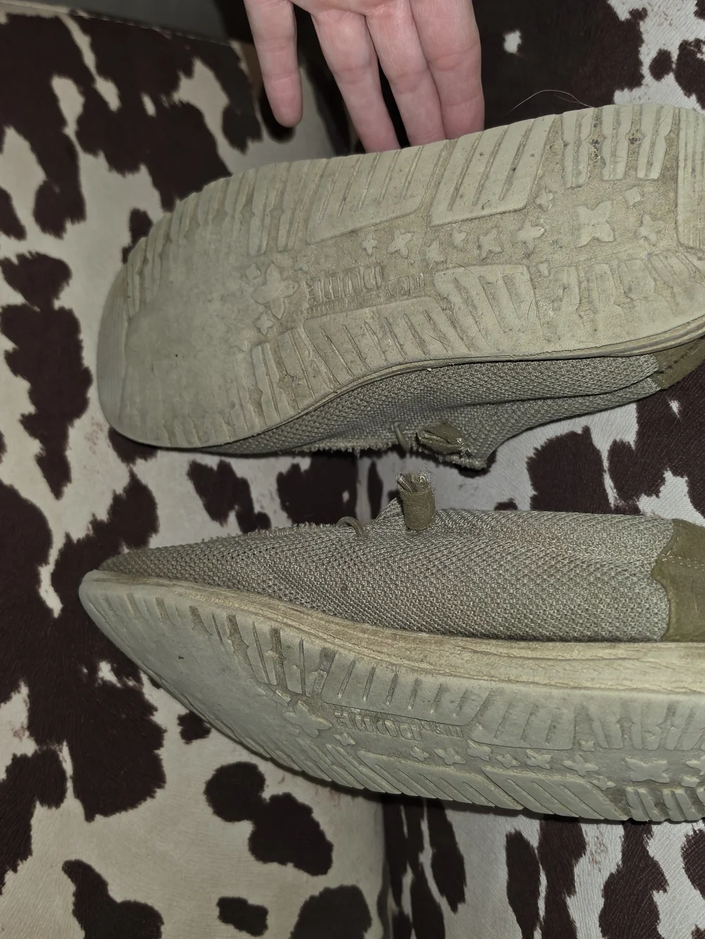 Hey Dude Men's Slip-On Casual Shoes in Olive Green